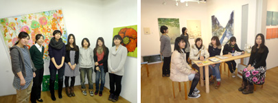 2011/2月　絵画ｲﾗｽﾄ7人展『七色菓子』開催中！_e0189606_1113711.jpg