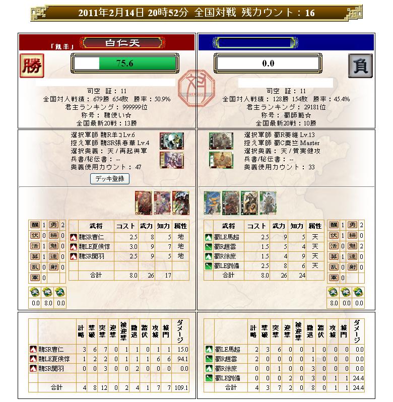 【三国志大戦】４か月ぶりの更新です【ブログ】_f0017745_17444840.jpg