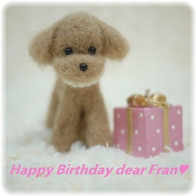 2月11日 Happy Birthday dear Fran♥_d0023323_22282152.jpg