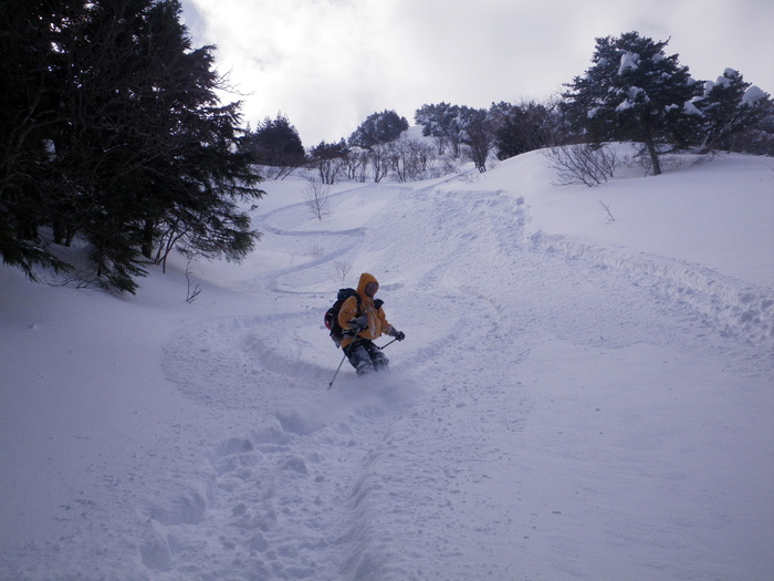 吾妻山・不動沢右俣 ～ ２０１１年２月１３日_f0170180_23046.jpg