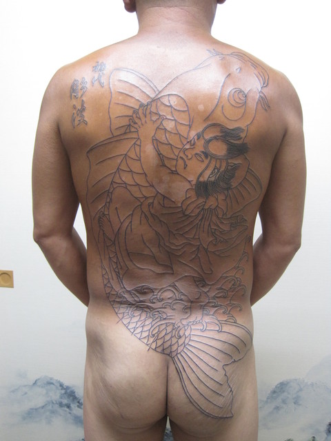 坂田怪童丸 和歌山 彫波 刺青 Tattoo 坂田怪童丸 和歌山 彫波 刺青 Tattoo