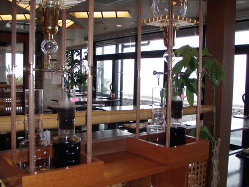 道の駅キラメッセ室戸のレストランの炭焼きコーヒーです。_f0227434_957849.jpg