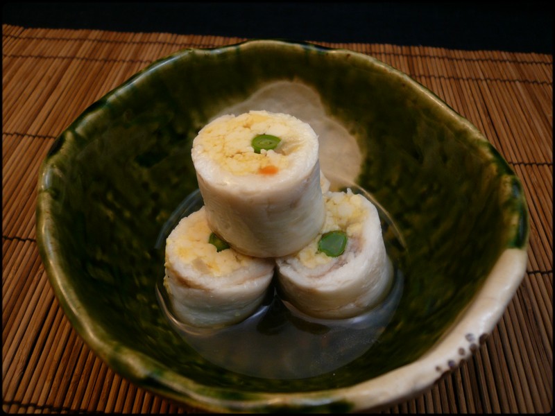ヒラメの けんちん蒸 魚と野菜と私と和ノ香