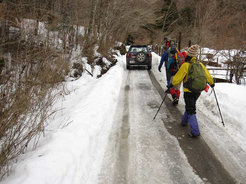 三嶺　大雪　大岩の所で撤退_b0124306_21393372.jpg