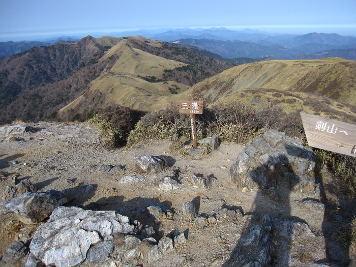 三嶺　大雪　大岩の所で撤退_b0124306_21421083.jpg