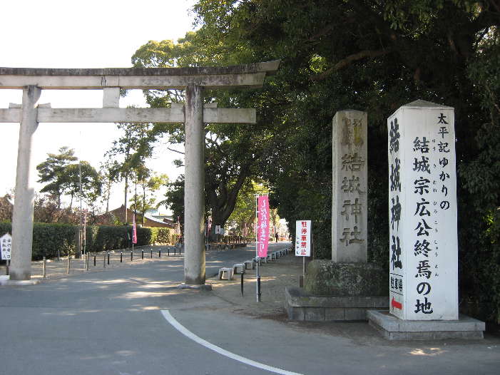 結城神社のしだれ梅　　その1_d0154609_209281.jpg