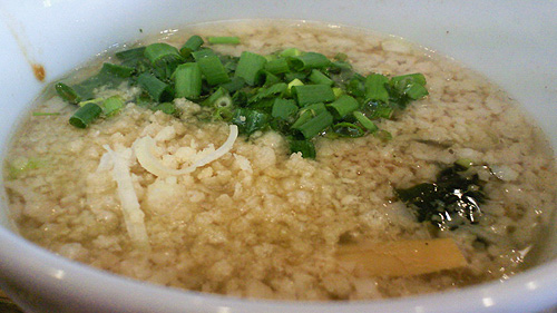 たたき背脂鶏つけ麺 / つけ麺　宗庵_b0008655_1295539.jpg