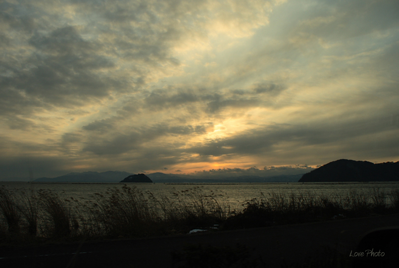 湖西～湖北撮影ドライブ　ー湖北の夕景 ②ー_a0116472_10102251.jpg