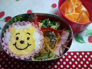 プーさんのキャラ弁 Nao S キャラ弁