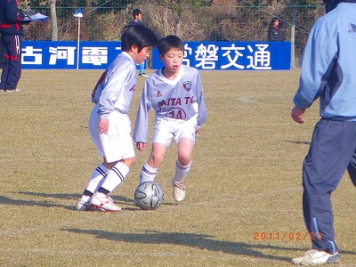 JヴィレッジU-11交流会_e0127003_1527316.jpg