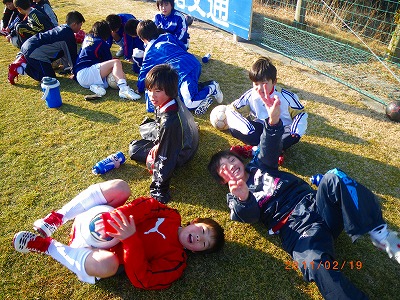 JヴィレッジU-11交流会_e0127003_15301930.jpg