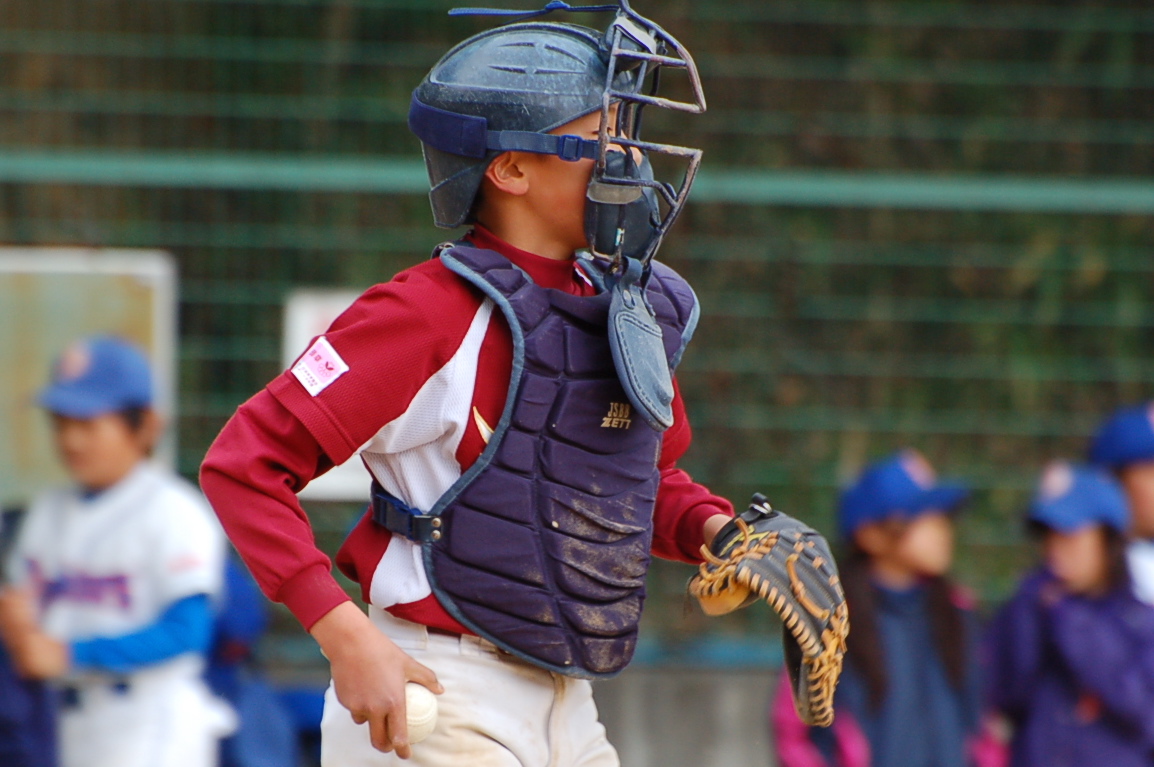 キャッチャー 富士伝法少年野球団