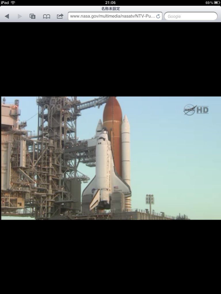 スペースシャトルまもなく打ち上げ NASA TVをiPhone/iPadで見る方法_c0166765_21425338.jpg