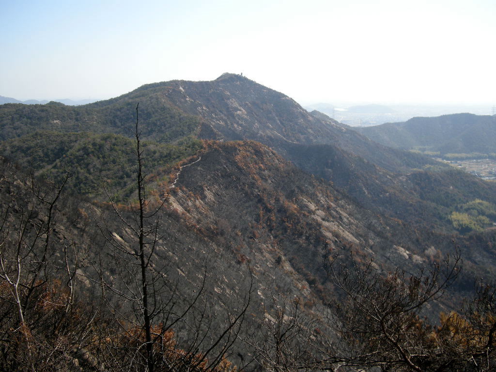 鷹ノ巣山～高御位山炎上_b0185573_7424937.jpg