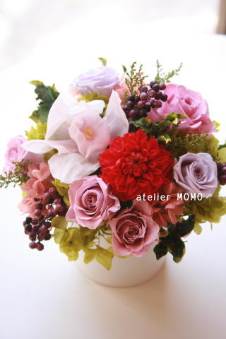 ブーケと同じお花で。_a0136507_16271079.jpg