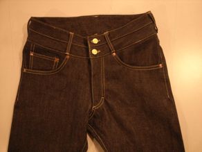 \"Der SAMMLER solo × TheThreeRobbers DOUBLE WAIST JEANS/ORDER\"ってこんなこと。_c0140560_11505075.jpg