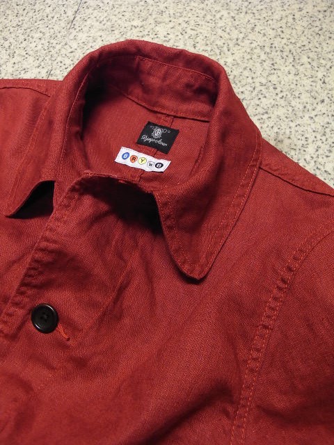 bookstore linen coat ＜RED＞_f0049745_1753468.jpg