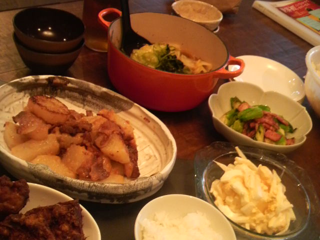土曜の晩ご飯_c0069247_1930258.jpg