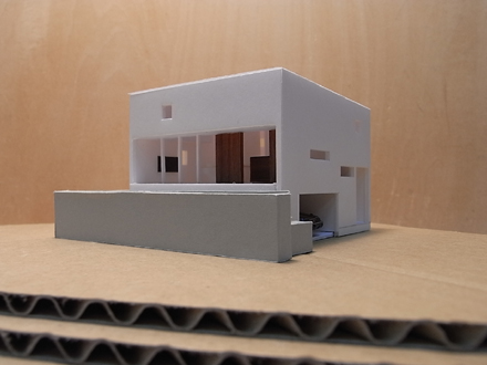 日和田の家　模型スタディNo.5_e0197748_19594056.jpg