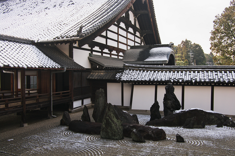 雪景・方丈庭園／八相の庭（東福寺）_f0155048_2133627.jpg