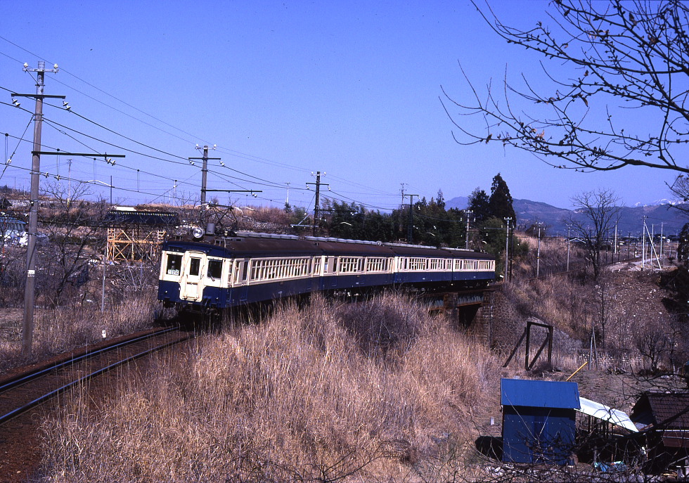 南アルプスを背景に - 1982年飯田線 -_b0190710_23403470.jpg