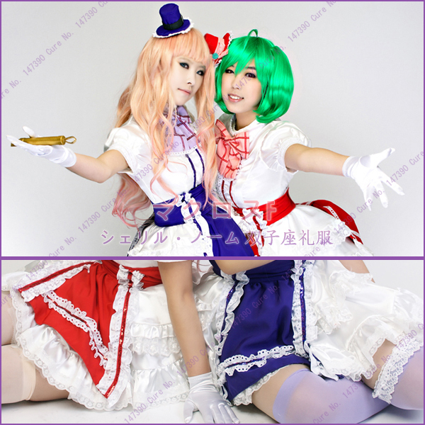 シェリルコスプレ　双子座ドレス　ウィッグ含め マクロスF 双子座礼服／シェリル・ノーム｜ここみねっと。の