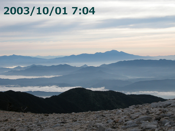浅間山・幻想的な朝、２００３年１０月_f0054739_8134751.jpg