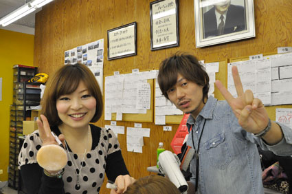 【brace】ナプラ×brace 春夏スタイル撮影_c0080367_1058199.jpg