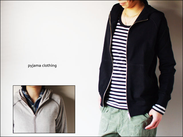 pyjama clothing \"UNI\" [ピジャマクロージング　ユニ] hooded zip [7023] [LADY\'S]　_f0051306_1813337.jpg