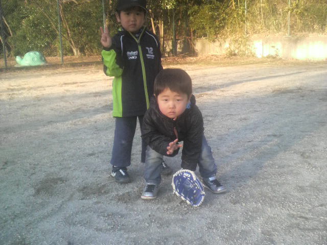 決まってるね〜(^o^)_a0105698_13355564.jpg