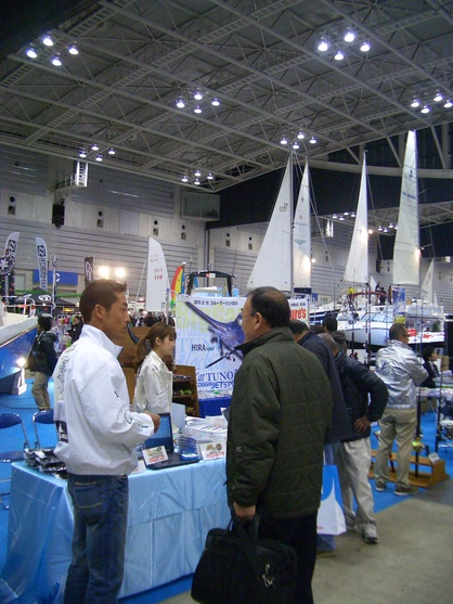 ジャパンインターナショナルボートショー2011ルアーズ出展!!2日目!!_f0009039_1225899.jpg