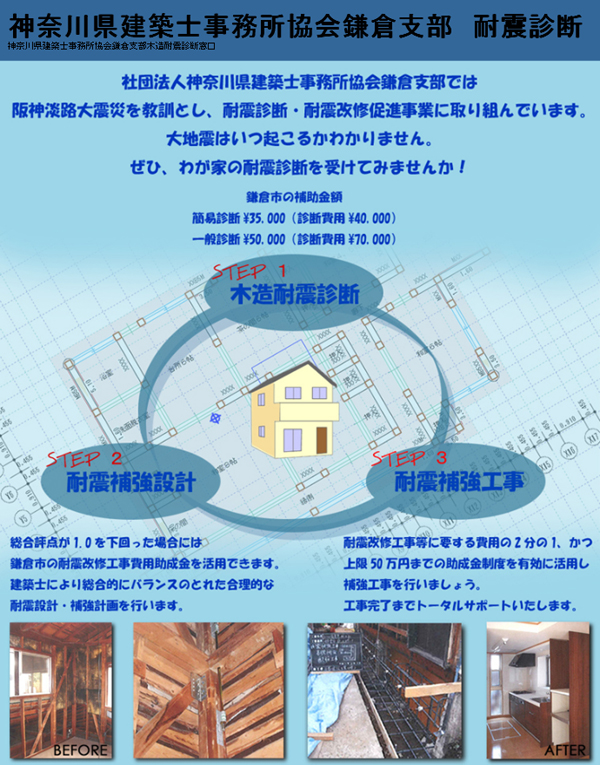神奈川県建築士事務所協会鎌倉支部 耐震診断_c0126647_20473344.jpg