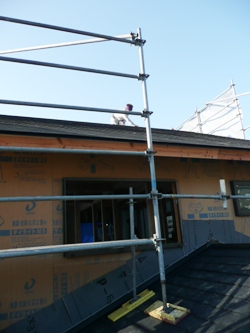 北九州市門司区東馬寄にて緑の柱で建築中!_b0112371_2128583.jpg