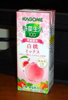 桃特集5 野菜生活100 白桃ミックス 日刊ドリンク Daily Drink Magazine 桃特集5 野菜生活100 白桃ミックス 日刊ドリンク Daily Drink Magazine