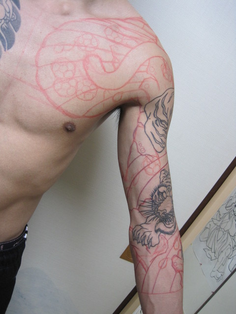 筆ペン 和歌山 彫波 刺青 Tattoo 筆ペン 和歌山 彫波 刺青 Tattoo