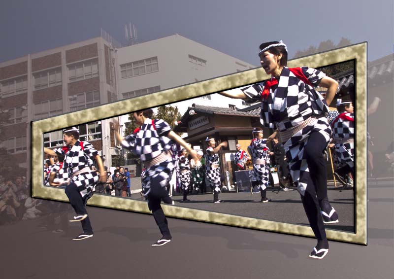 飛び出したカッポレ 安田達也 デジタルフォト研究会