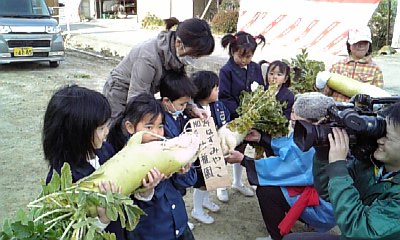 ジャンボ大根大会、一色ライオンズ25周年_a0063907_20834100.jpg