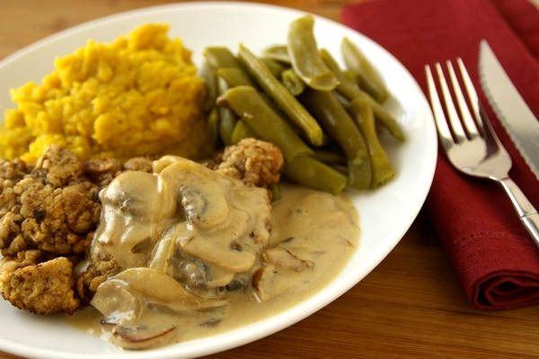 チキンフライドステーキ（カントリーフライドステーキ）　Chicken Fried Steak/Country Fried Steak_d0166271_0461353.jpg