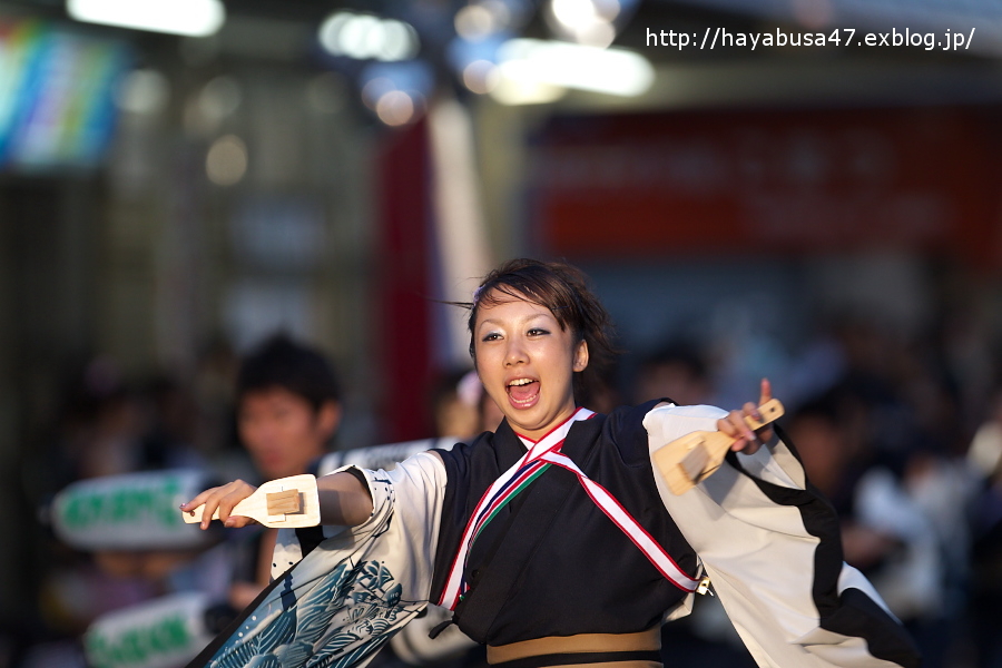 2010高知よさこい祭り　本祭２日目　升形競演場にて vol.3_a0095531_2026175.jpg