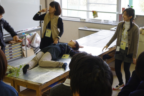 子供　人拓 
