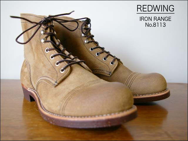 RED WING[レッドウィング] style No.8113 IRON RANGE [アイアンレンジ