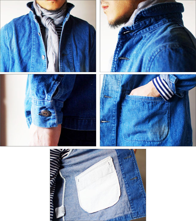 ordinary fits [オーディナリー フィッツ] DENIM WORK JACKET [デニムワークジャケット] [OR11T03] MEN\'S_f0051306_15465610.jpg