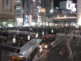 2011年3月11日、東日本大震災の夜、渋谷。_c0112103_18591230.jpg