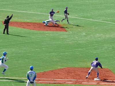 セガサミー対住友金属鹿島　３月９日　東京スポニチ大会_b0166128_11212538.jpg