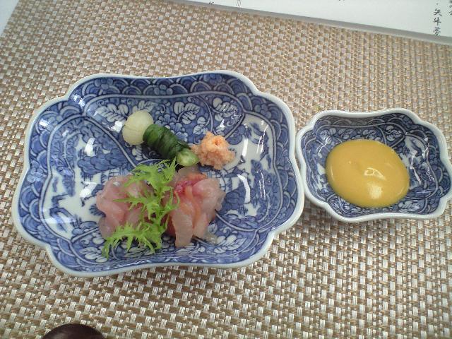 浪速魚菜にあまから手帖の読者参加枠－こんな形で　上野修三さんの料理を楽しめるとは－淀鯉と独活と若牛蒡_a0194908_20393230.jpg