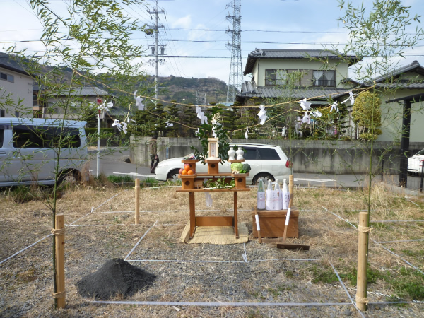 k様邸地鎮祭_c0184295_9585570.jpg