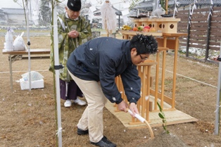 安芸高田市モデルハウス建設事業　地鎮祭_b0181645_1629111.jpg