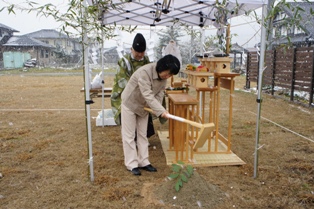 安芸高田市モデルハウス建設事業　地鎮祭_b0181645_18151662.jpg