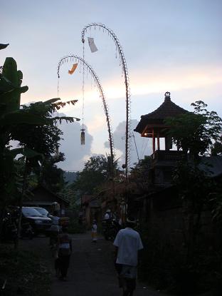 シドゥメン村 夕方 Pada sore hari di desa Sidemen _a0120328_13273277.jpg