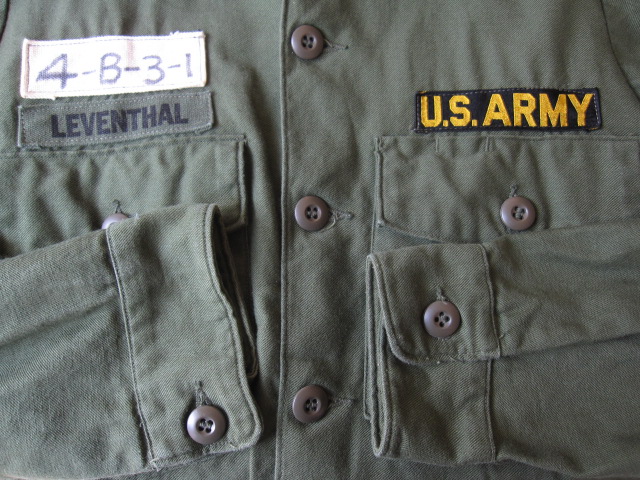 ＜60\'s US ARMY UTILITY SHIRTS＞_d0098545_1728591.jpg